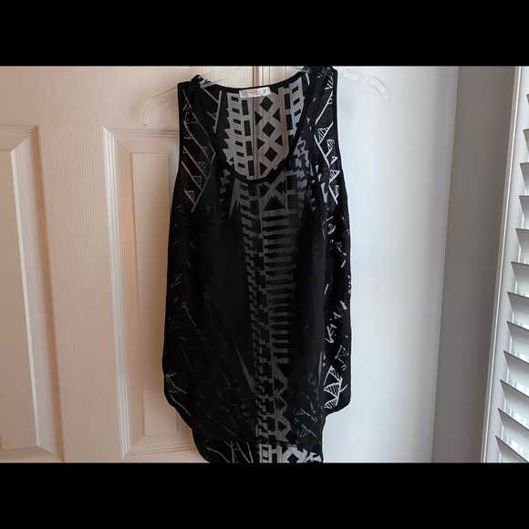 love, Fire Other - tribal print coverup